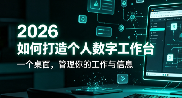 2026 如何打造个人数字工作台