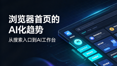 为什么越来越多浏览器新标签页开始加入AI？从搜索入口到AI工作台